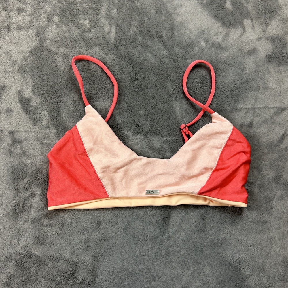 FAE Swim Bikini Top Womens XS Bralette Adjustable Straps Swimwear Swim Bathing S